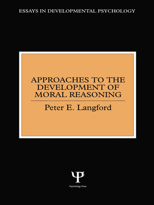 cover image of Approaches to the Development of Moral Reasoning